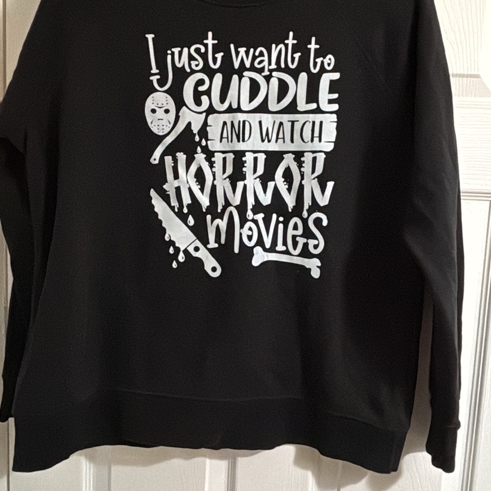 Black Horror Movies Crewneck